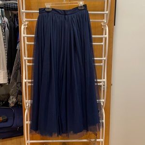 COPY - ASOS MIDI navy tulle skirt (never worn)